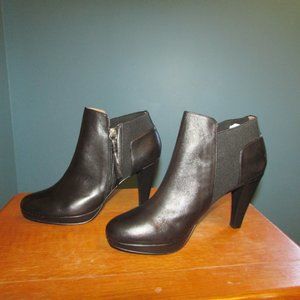 Leather Ankle Booties